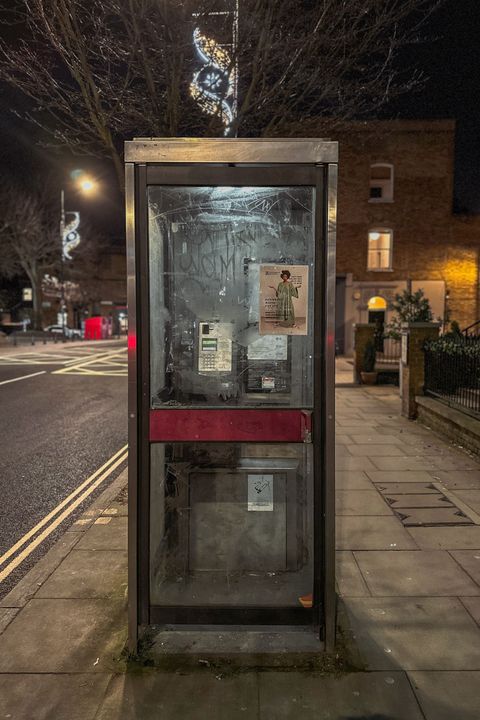 KX100 phonebox taken on 29th of December 2022