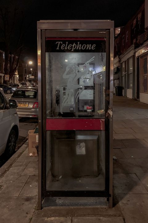 KX100 phonebox taken on 4th of December 2021