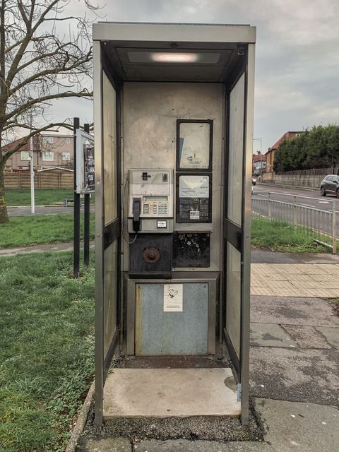 KX100 phonebox taken on 9th of December 2020