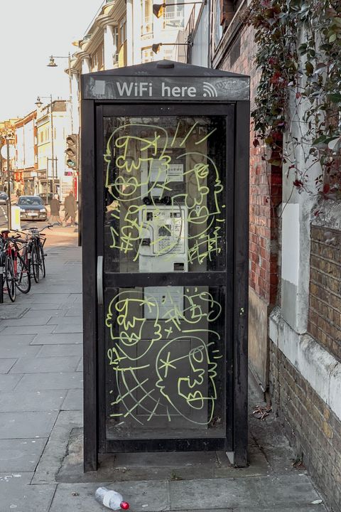 New World Payphones (Black) phonebox taken on 28th of November 2021