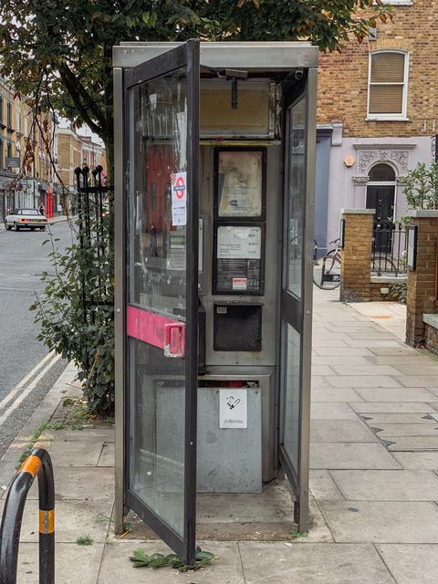 KX100 phonebox taken on 29th of August 2021