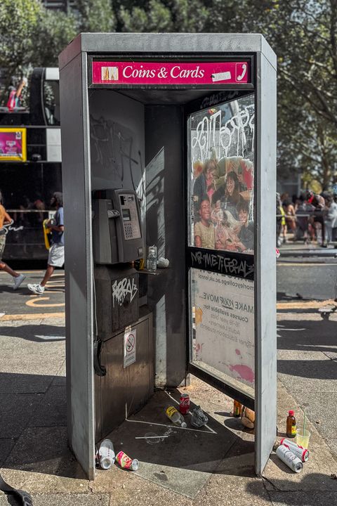 KX300 phonebox taken on 25 of August 2025
