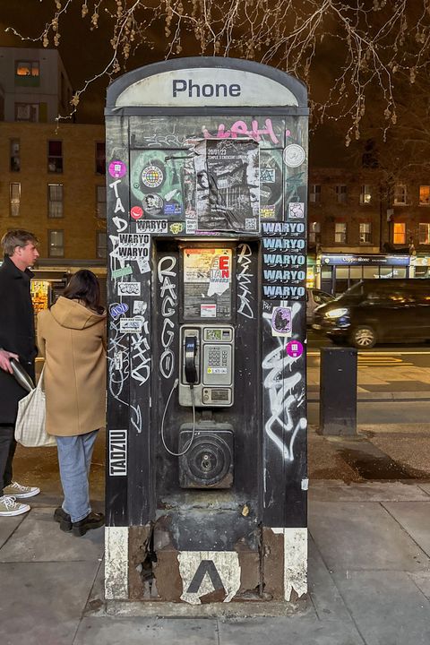Cash machine phonebox taken on 4th of May 2023
