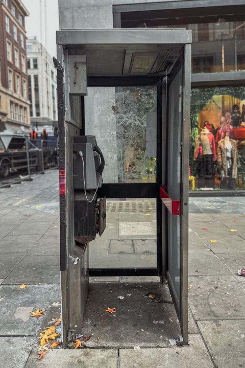 KX100 phonebox taken on 16 of November 2025