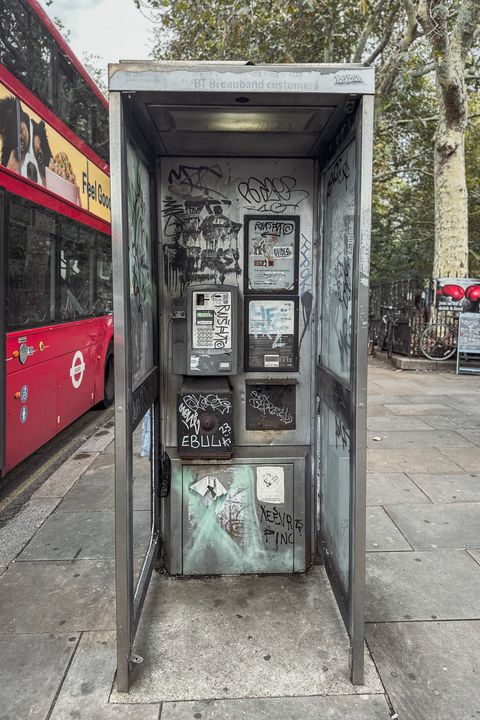 KX100 phonebox taken on 13 of September 2025