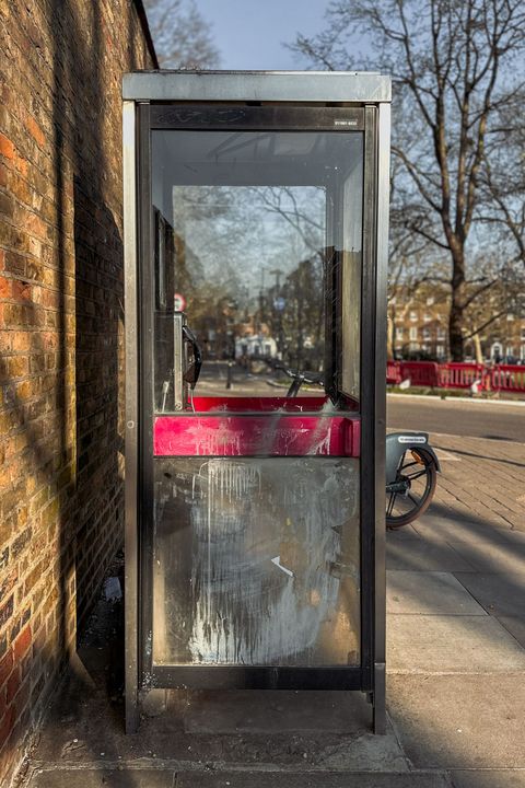 KX100 phonebox taken on 2 of April 2025