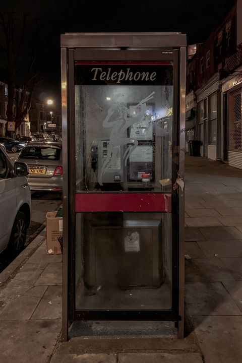 KX100 phonebox taken on 3 of December 2021