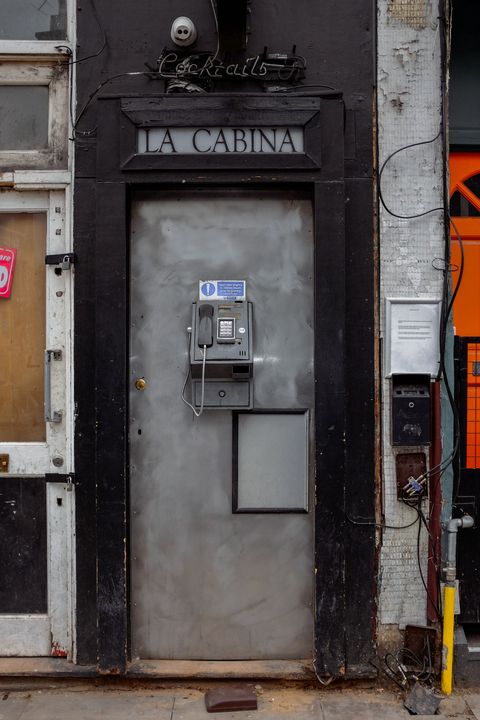 La cabina Phonebox taken on 14th of February 2021
