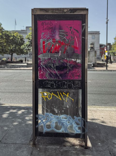 KX100 phonebox taken on 17 of August 2025