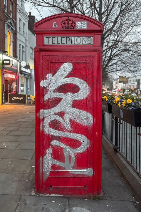 K2 Phonebox taken on 24th of February 2023